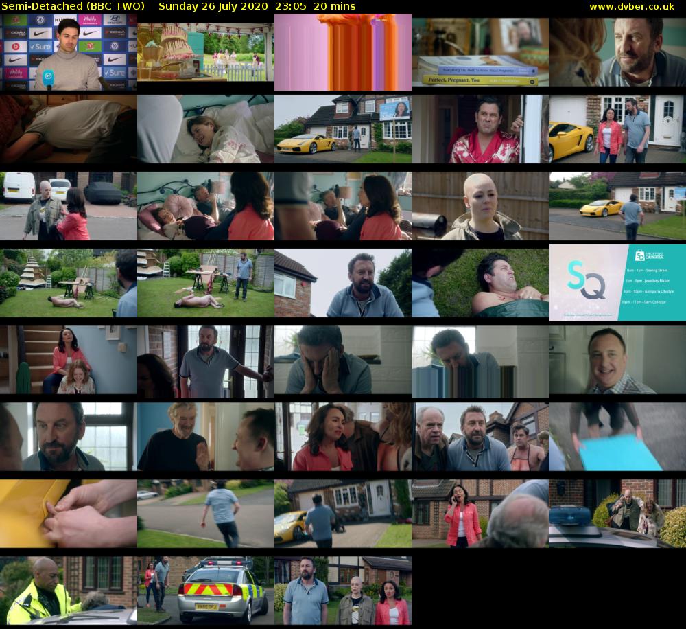 Semi-Detached (BBC TWO) Sunday 26 July 2020 23:05 - 23:25