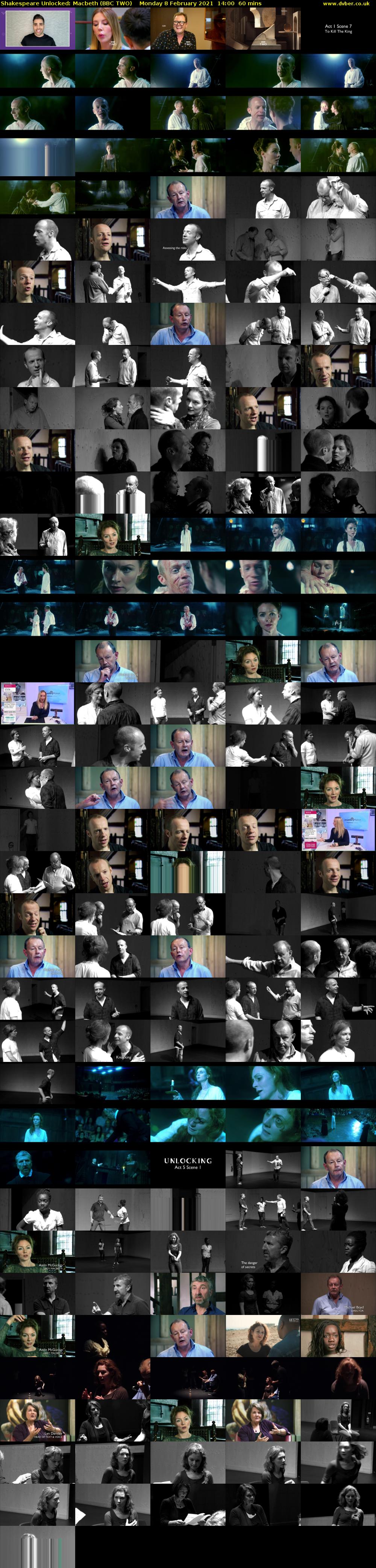 Shakespeare Unlocked: Macbeth (BBC TWO) Monday 8 February 2021 14:00 - 15:00