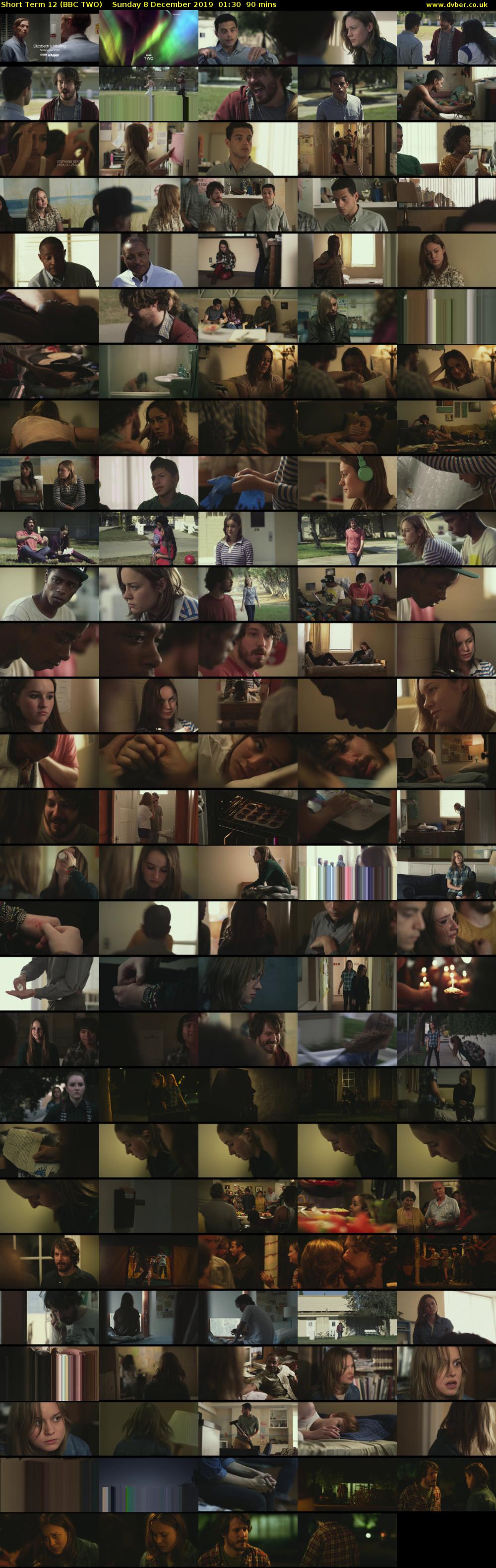 Short Term 12 (BBC TWO) Sunday 8 December 2019 01:30 - 03:00