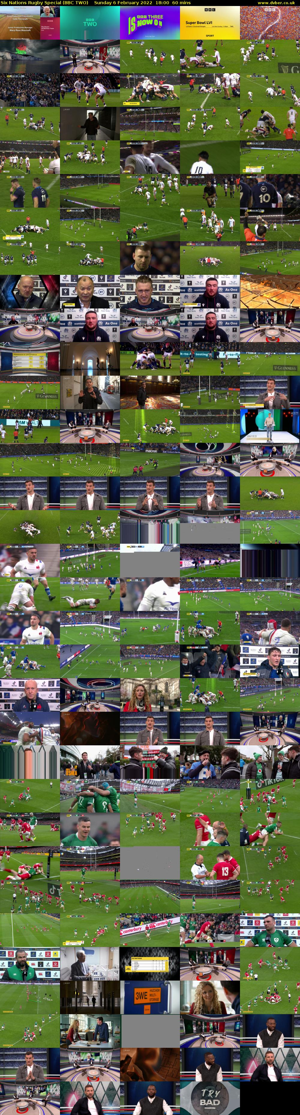 Six Nations Rugby Special (BBC TWO) Sunday 6 February 2022 18:00 - 19:00