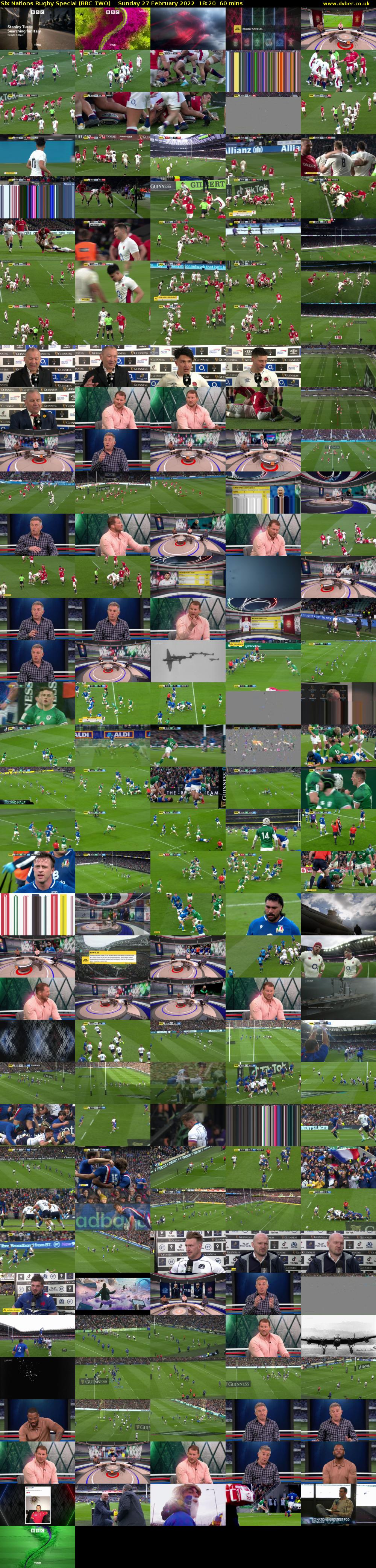 Six Nations Rugby Special (BBC TWO) Sunday 27 February 2022 18:20 - 19:20