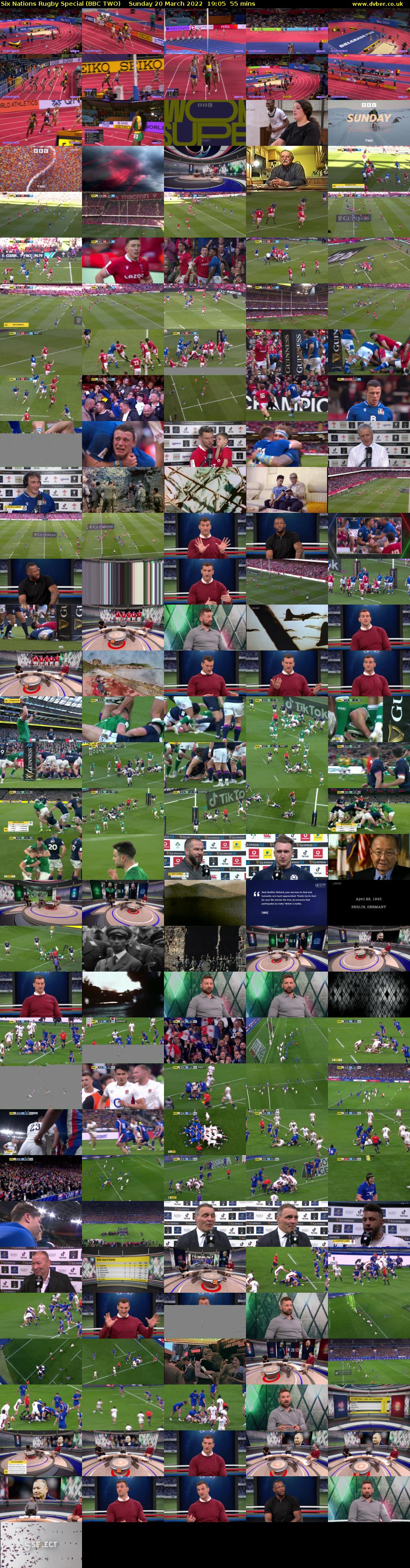 Six Nations Rugby Special (BBC TWO) Sunday 20 March 2022 19:05 - 20:00
