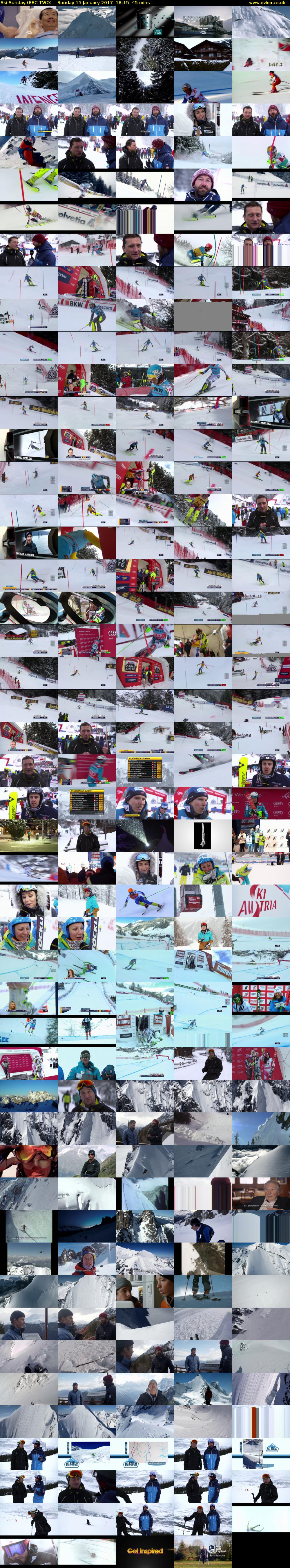 Ski Sunday (BBC TWO) Sunday 15 January 2017 18:15 - 19:00