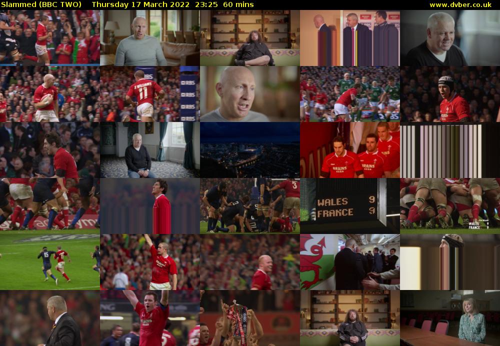 Slammed (BBC TWO) Thursday 17 March 2022 23:25 - 00:25