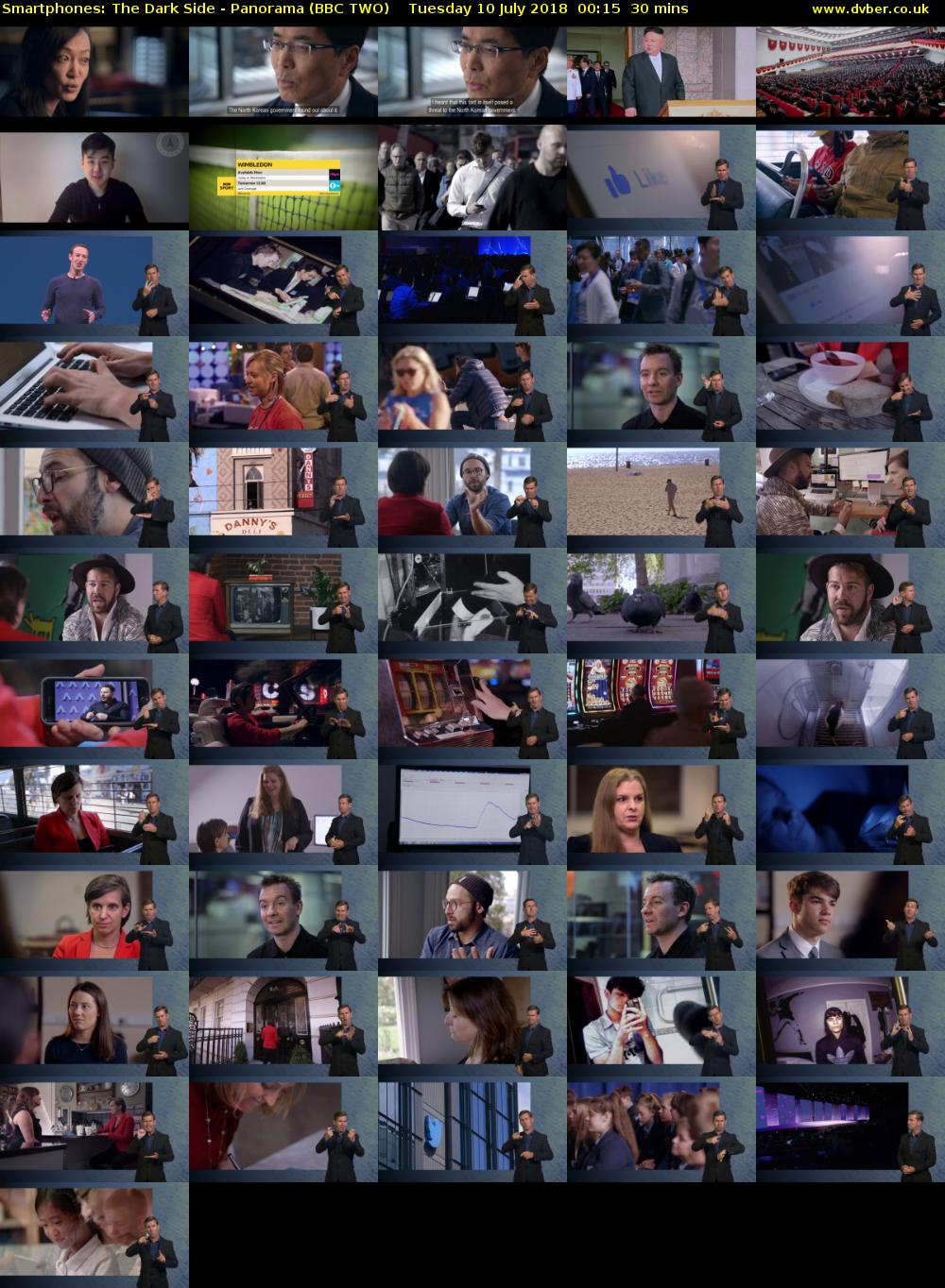 Smartphones: The Dark Side - Panorama (BBC TWO) Tuesday 10 July 2018 00:15 - 00:45