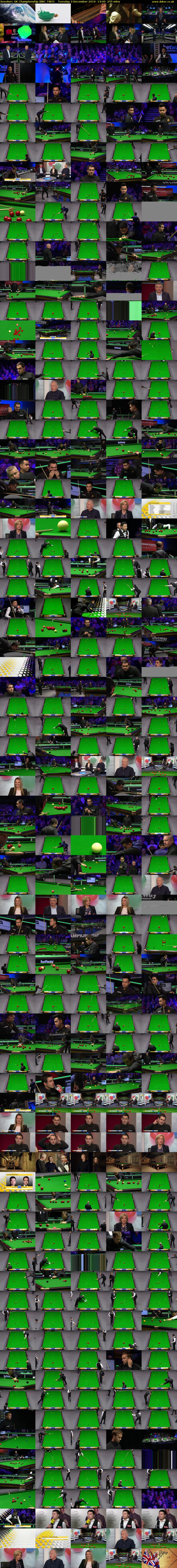 Snooker: UK Championship (BBC TWO) Tuesday 3 December 2019 13:00 - 17:15