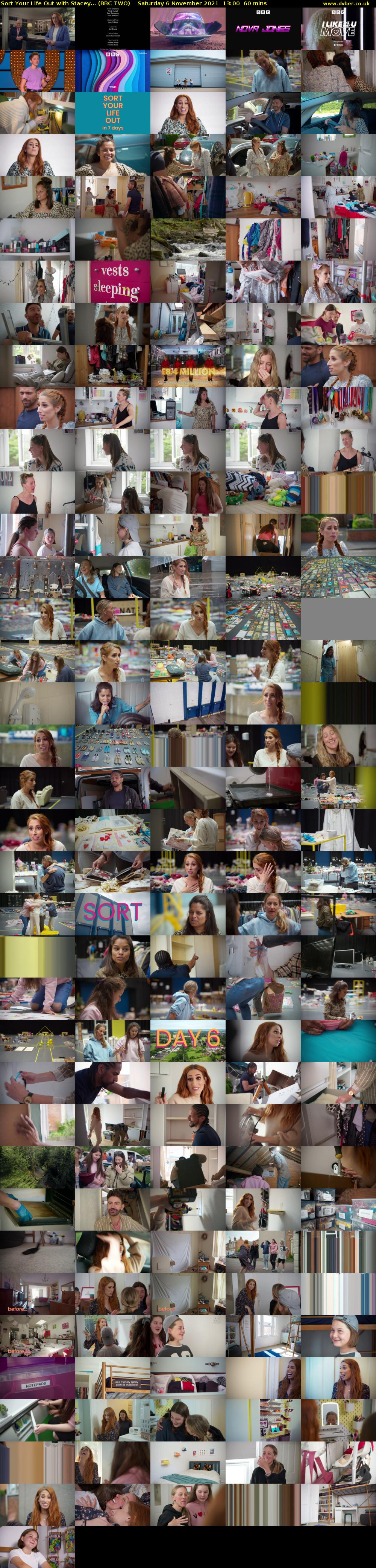 Sort Your Life Out with Stacey... (BBC TWO) Saturday 6 November 2021 13:00 - 14:00