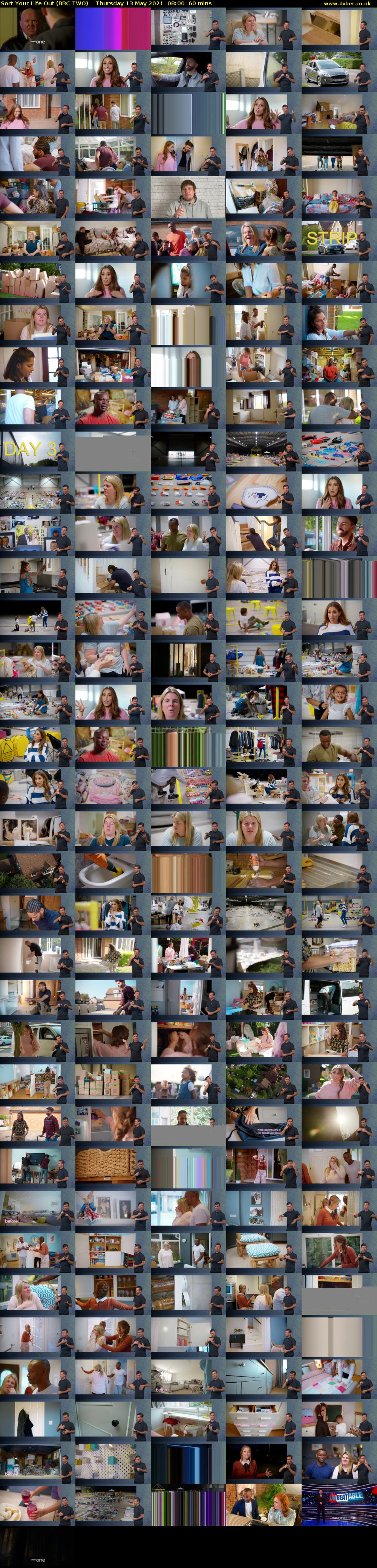 Sort Your Life Out (BBC TWO) Thursday 13 May 2021 08:00 - 09:00