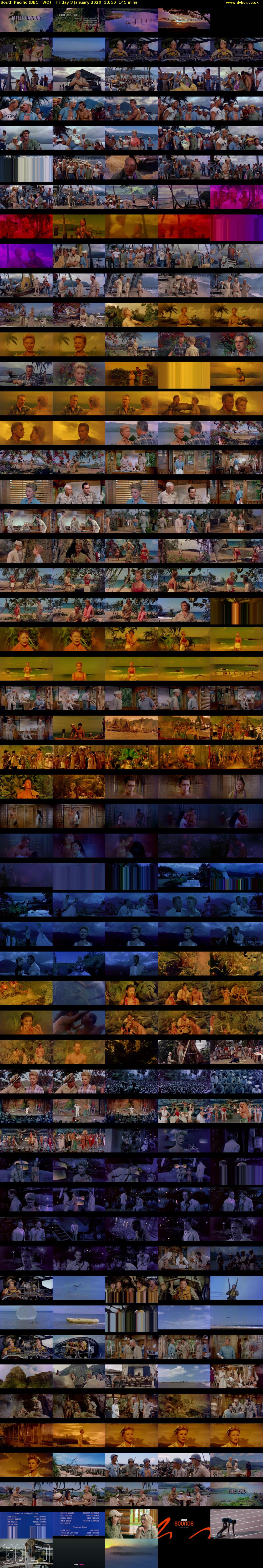 South Pacific (BBC TWO) Friday 3 January 2020 13:50 - 16:15