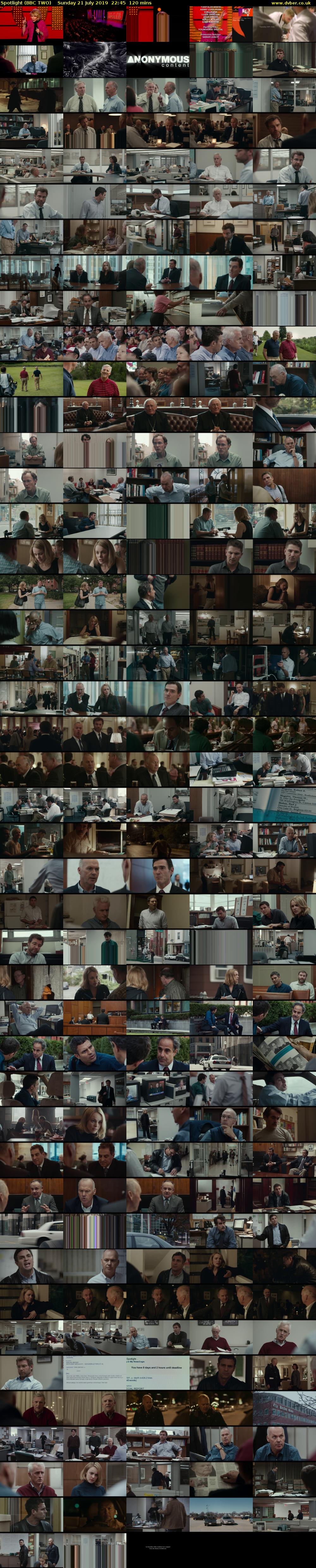 Spotlight (BBC TWO) Sunday 21 July 2019 22:45 - 00:45