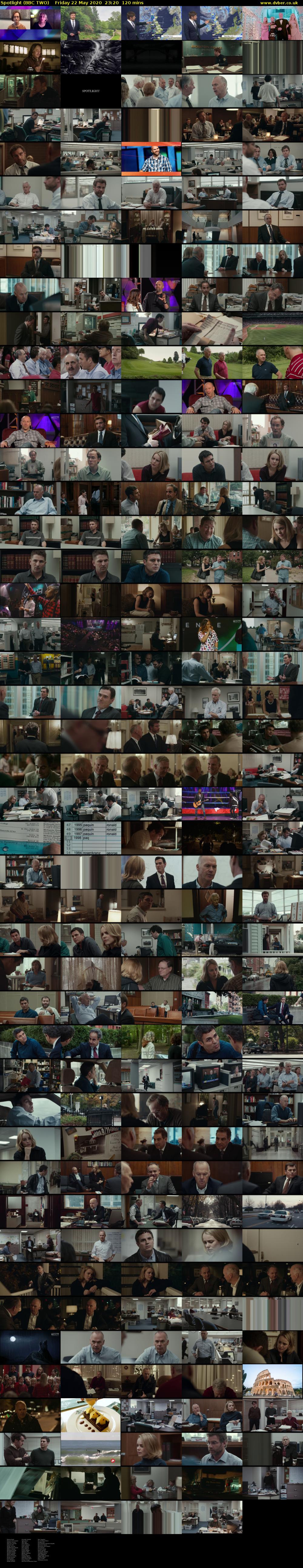 Spotlight (BBC TWO) Friday 22 May 2020 23:20 - 01:20