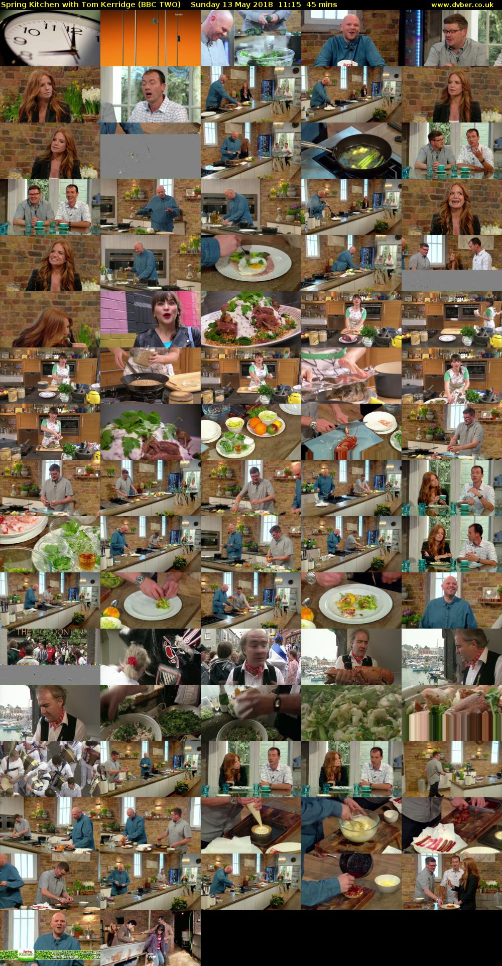 Spring Kitchen with Tom Kerridge (BBC TWO) Sunday 13 May 2018 11:15 - 12:00