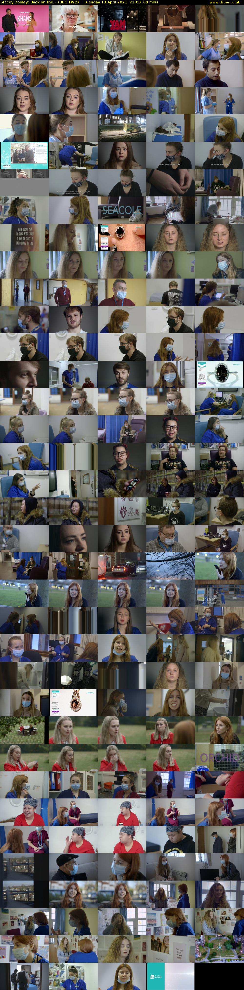 Stacey Dooley: Back on the... (BBC TWO) Tuesday 13 April 2021 21:00 - 22:00