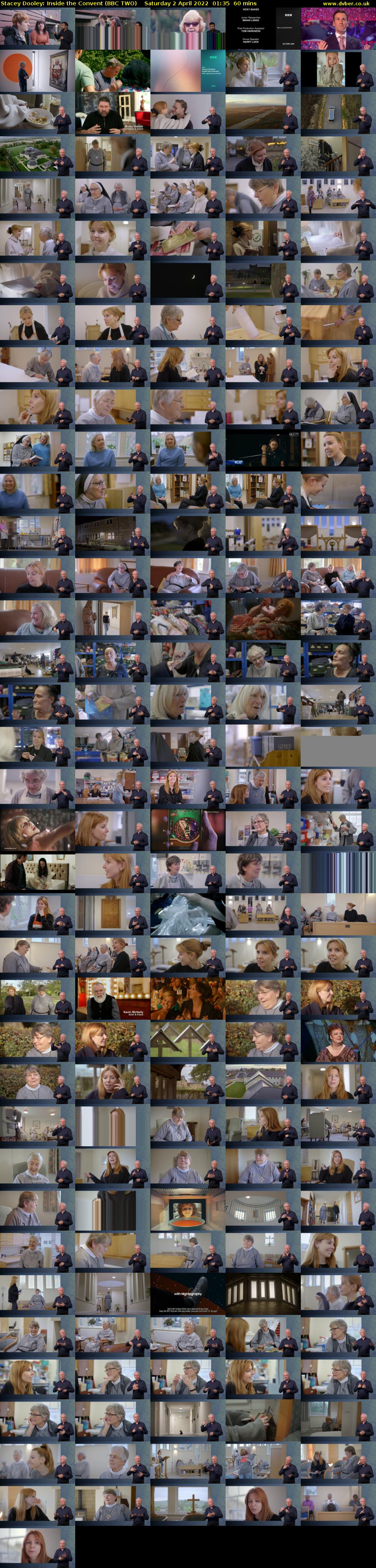 Stacey Dooley: Inside the Convent (BBC TWO) Saturday 2 April 2022 01:35 - 02:35