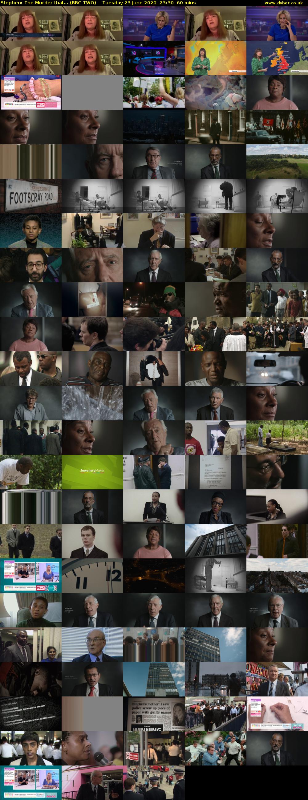 Stephen: The Murder that... (BBC TWO) Tuesday 23 June 2020 23:30 - 00:30