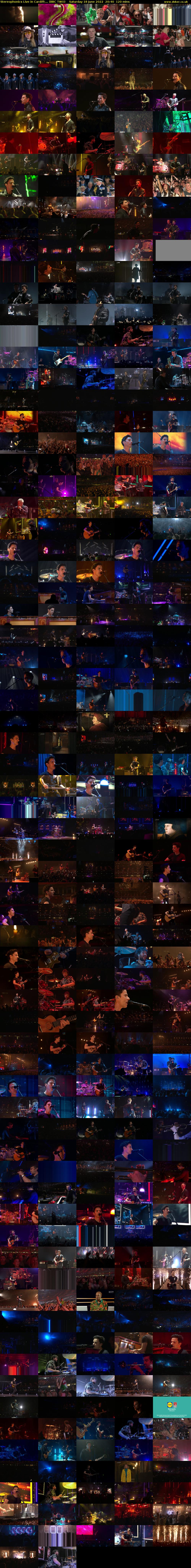 Stereophonics Live in Cardiff:... (BBC TWO) Saturday 18 June 2022 20:40 - 22:40