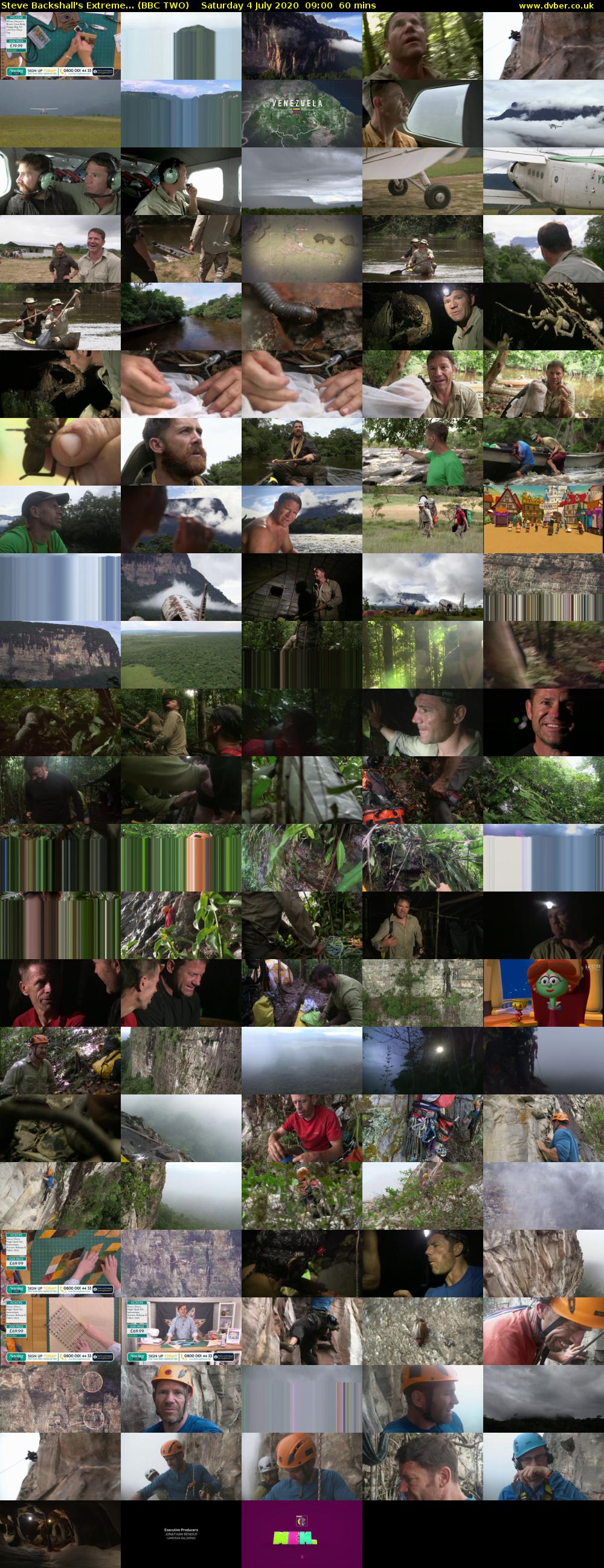 Steve Backshall's Extreme... (BBC TWO) Saturday 4 July 2020 09:00 - 10:00
