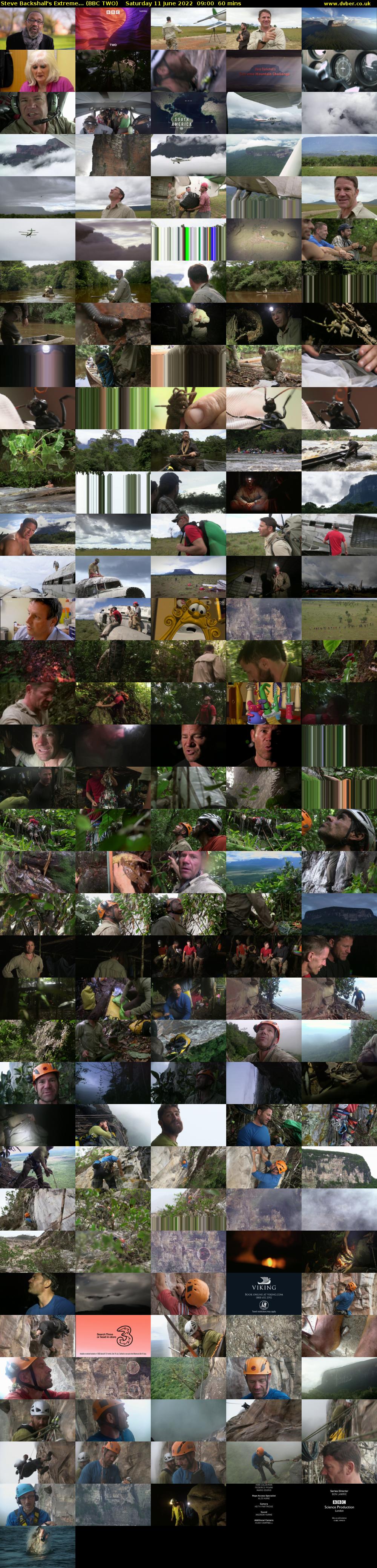 Steve Backshall's Extreme... (BBC TWO) Saturday 11 June 2022 09:00 - 10:00