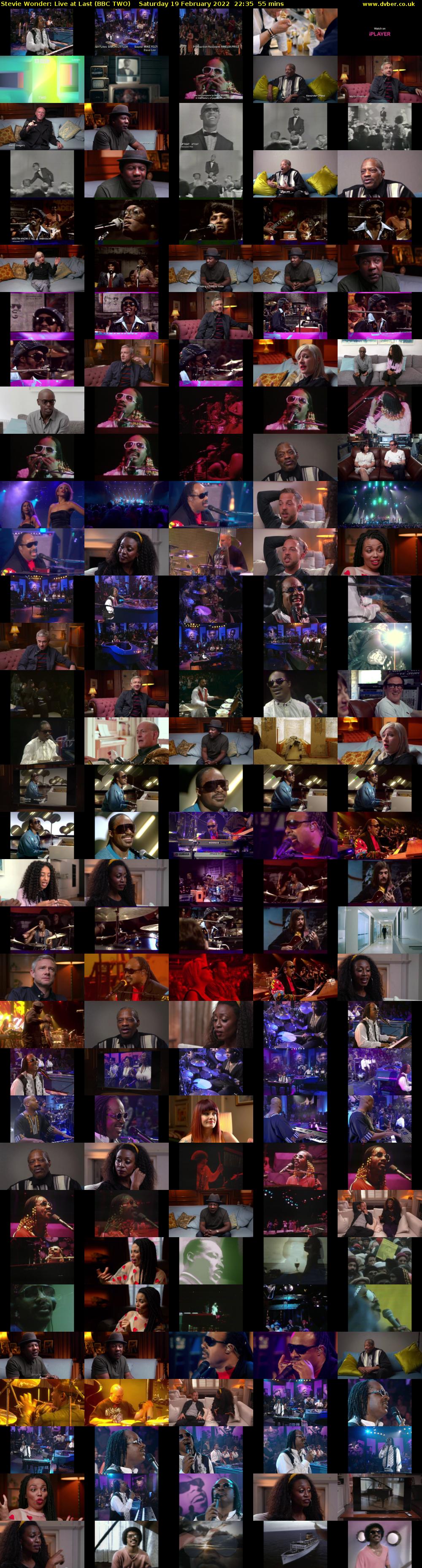 Stevie Wonder: Live at Last (BBC TWO) Saturday 19 February 2022 22:35 - 23:30
