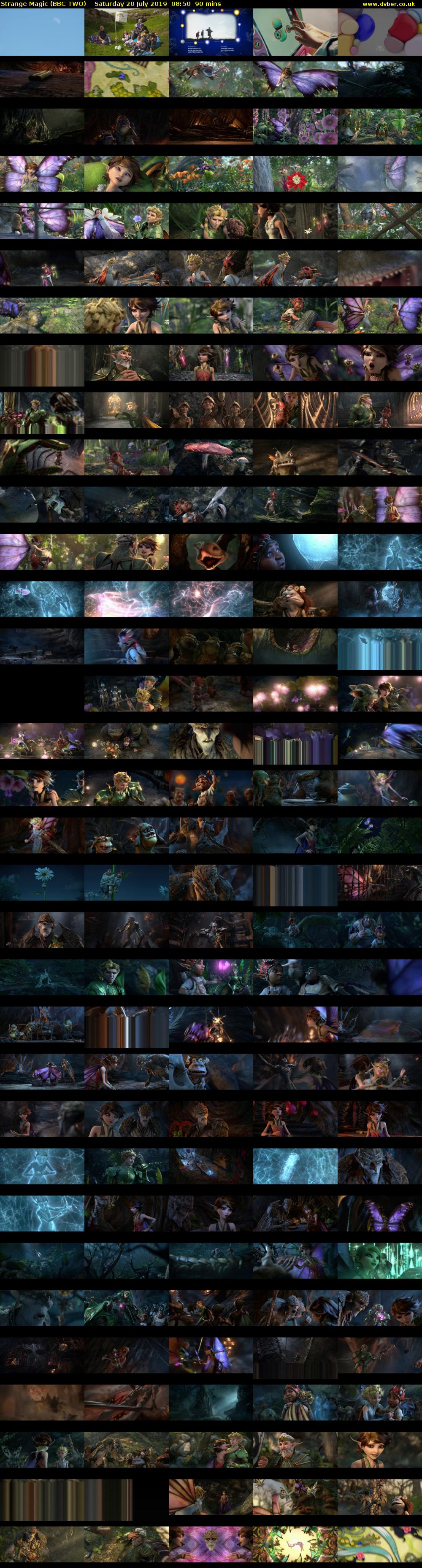 Strange Magic (BBC TWO) Saturday 20 July 2019 08:50 - 10:20