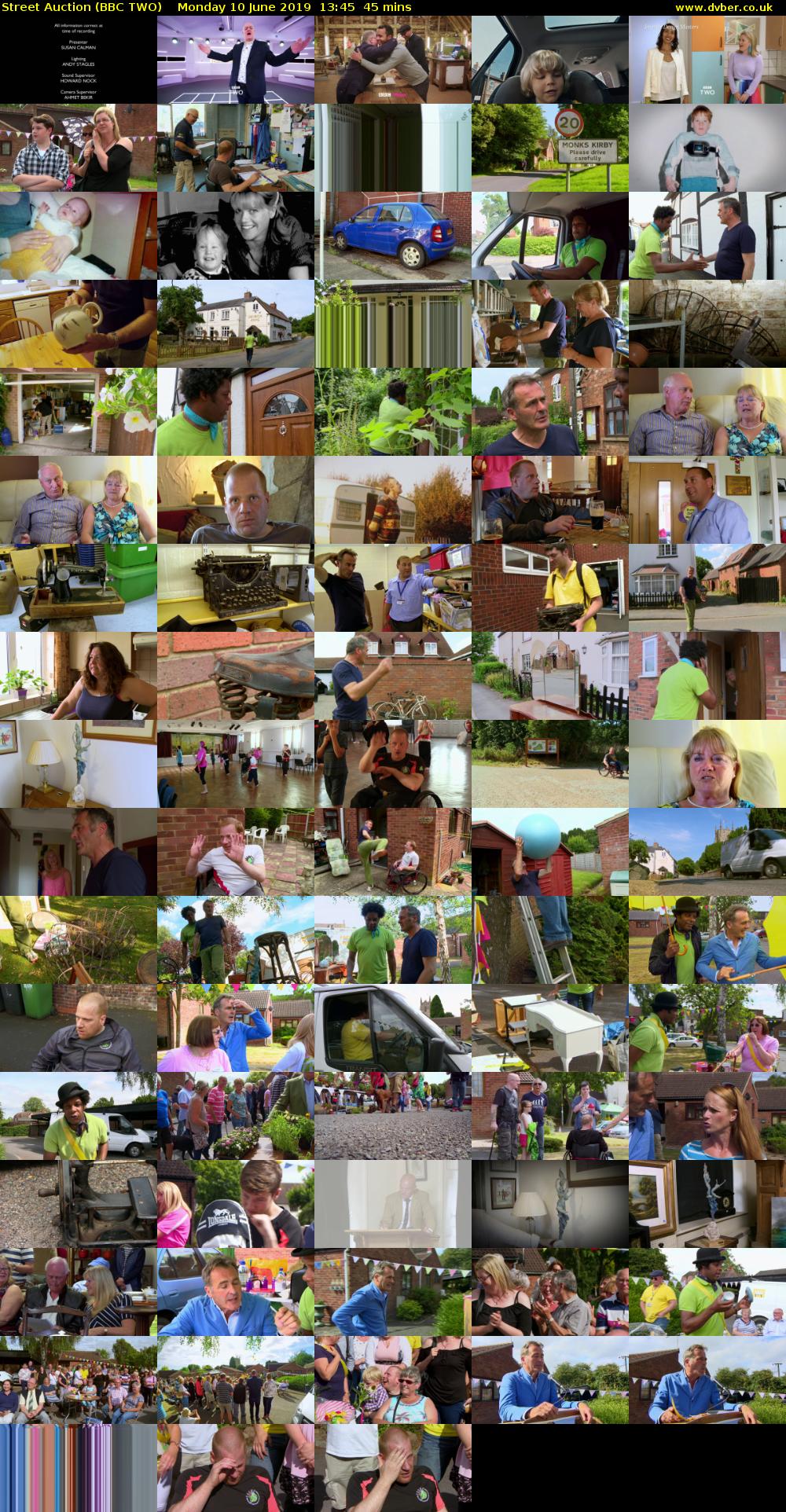 Street Auction (BBC TWO) Monday 10 June 2019 13:45 - 14:30