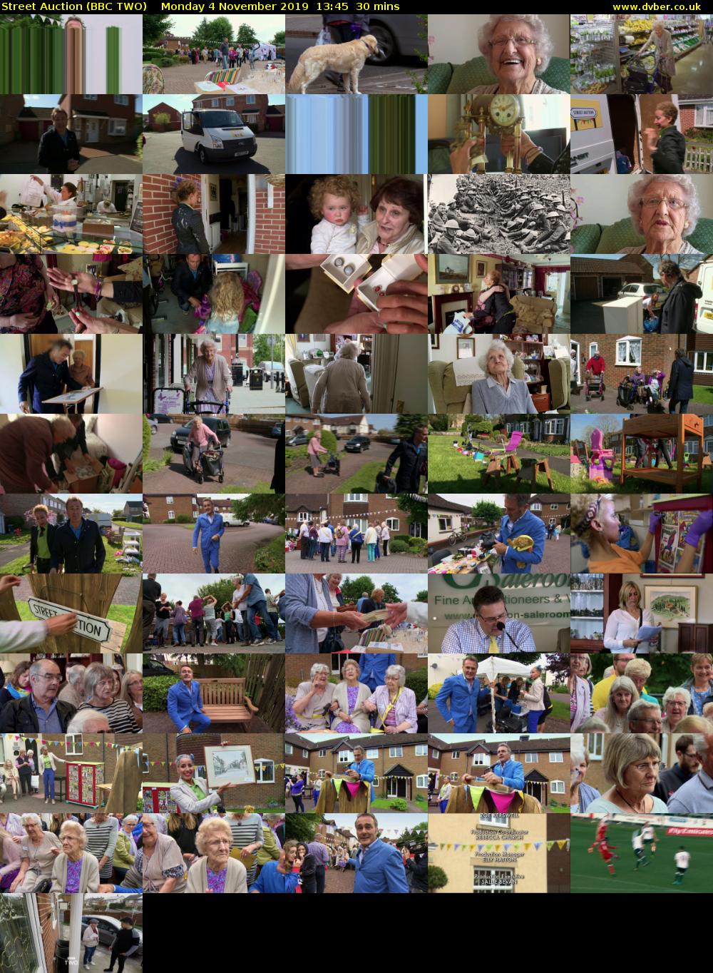 Street Auction (BBC TWO) Monday 4 November 2019 13:45 - 14:15