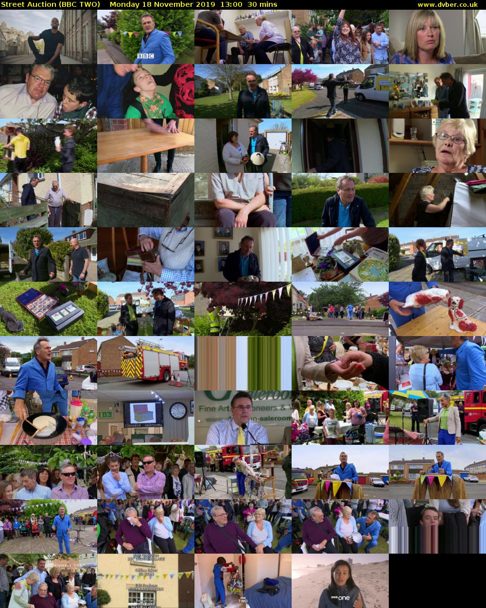 Street Auction (BBC TWO) Monday 18 November 2019 13:00 - 13:30
