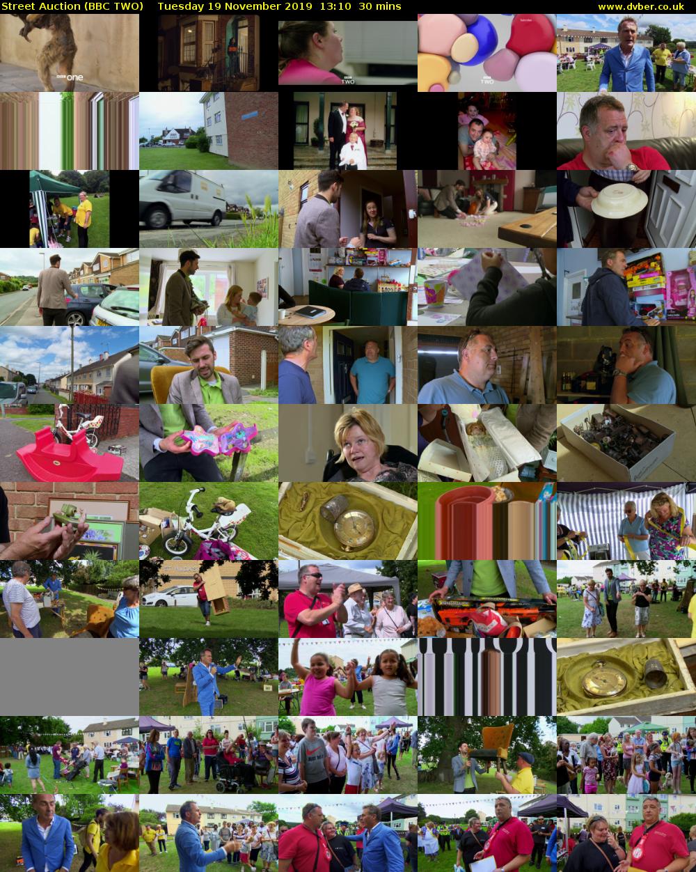 Street Auction (BBC TWO) Tuesday 19 November 2019 13:10 - 13:40