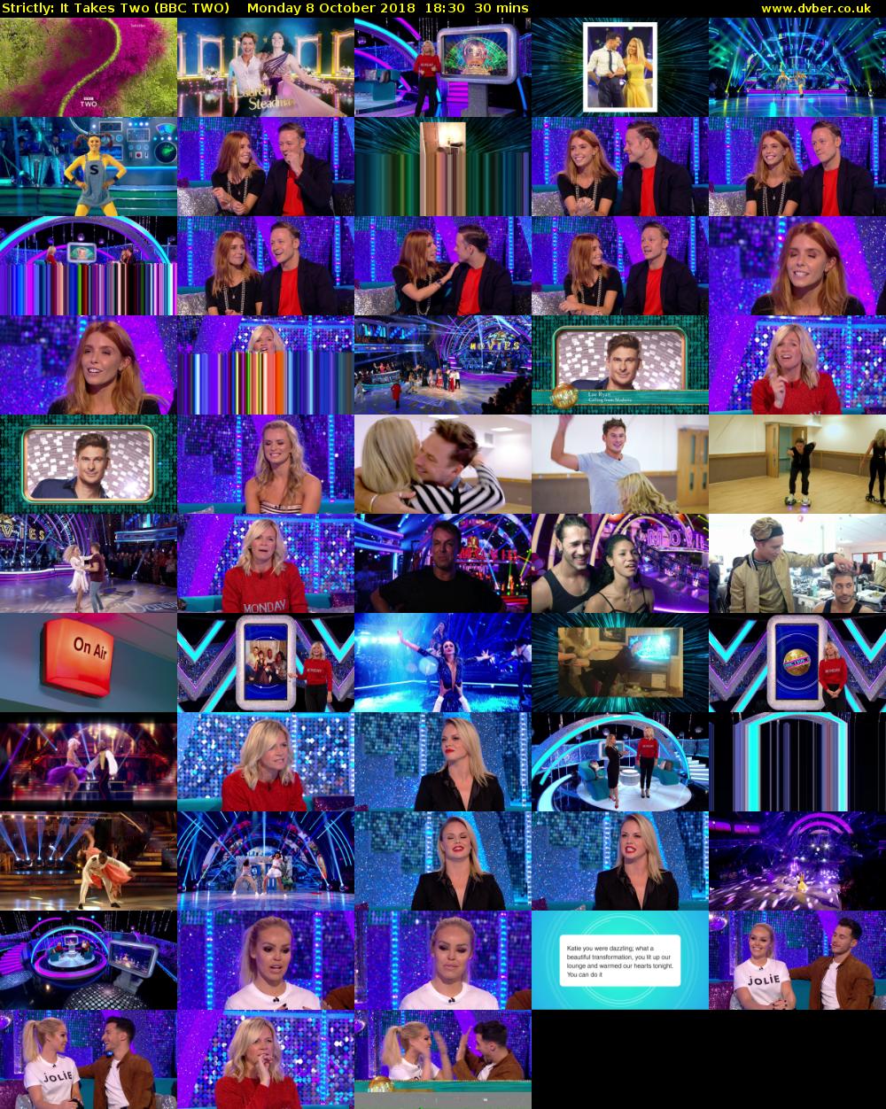 Strictly: It Takes Two (BBC TWO) Monday 8 October 2018 18:30 - 19:00