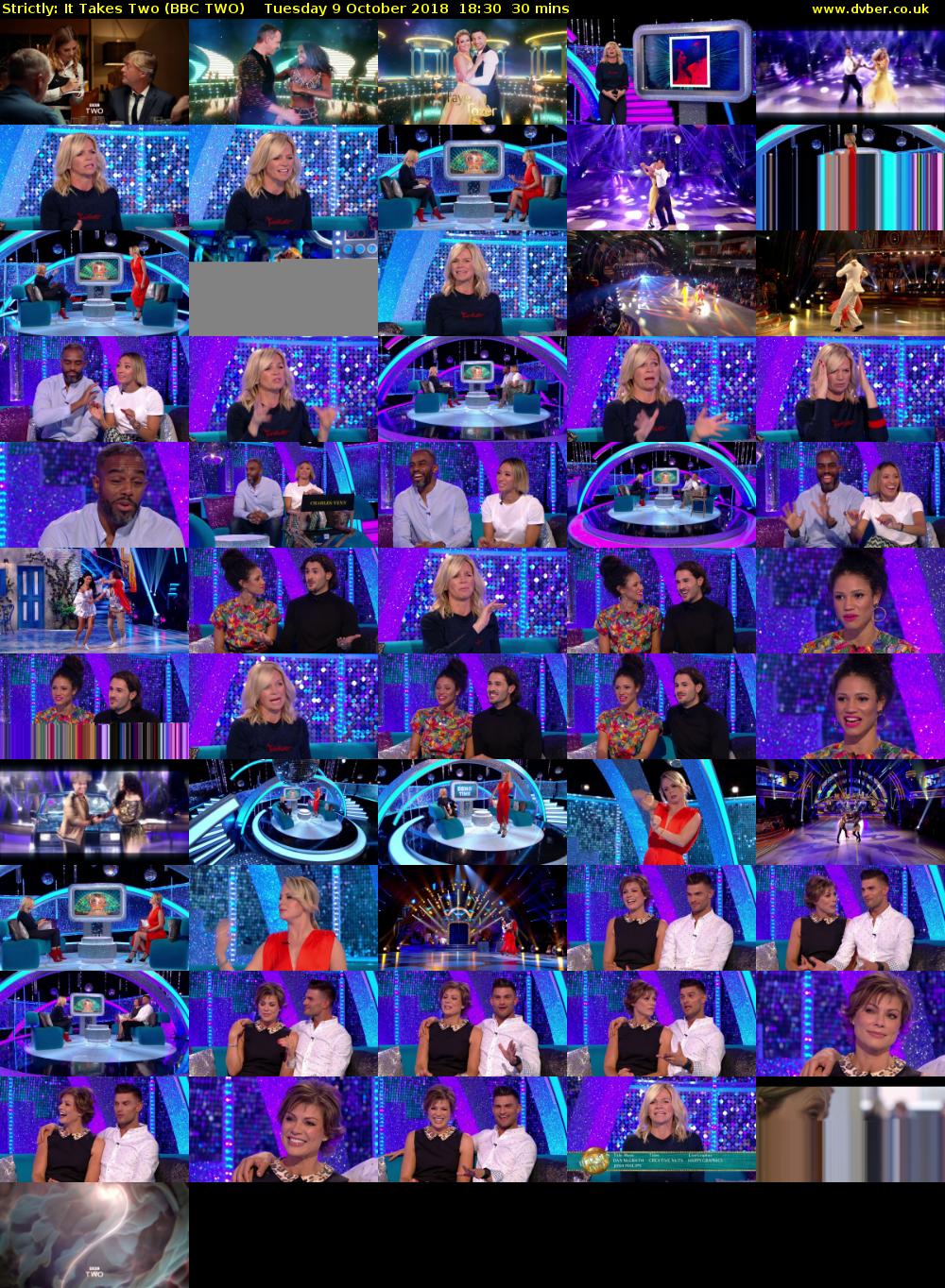 Strictly: It Takes Two (BBC TWO) Tuesday 9 October 2018 18:30 - 19:00
