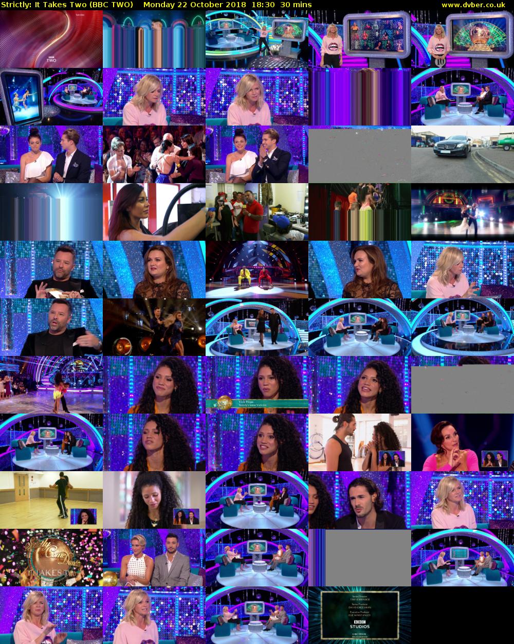 Strictly: It Takes Two (BBC TWO) Monday 22 October 2018 18:30 - 19:00