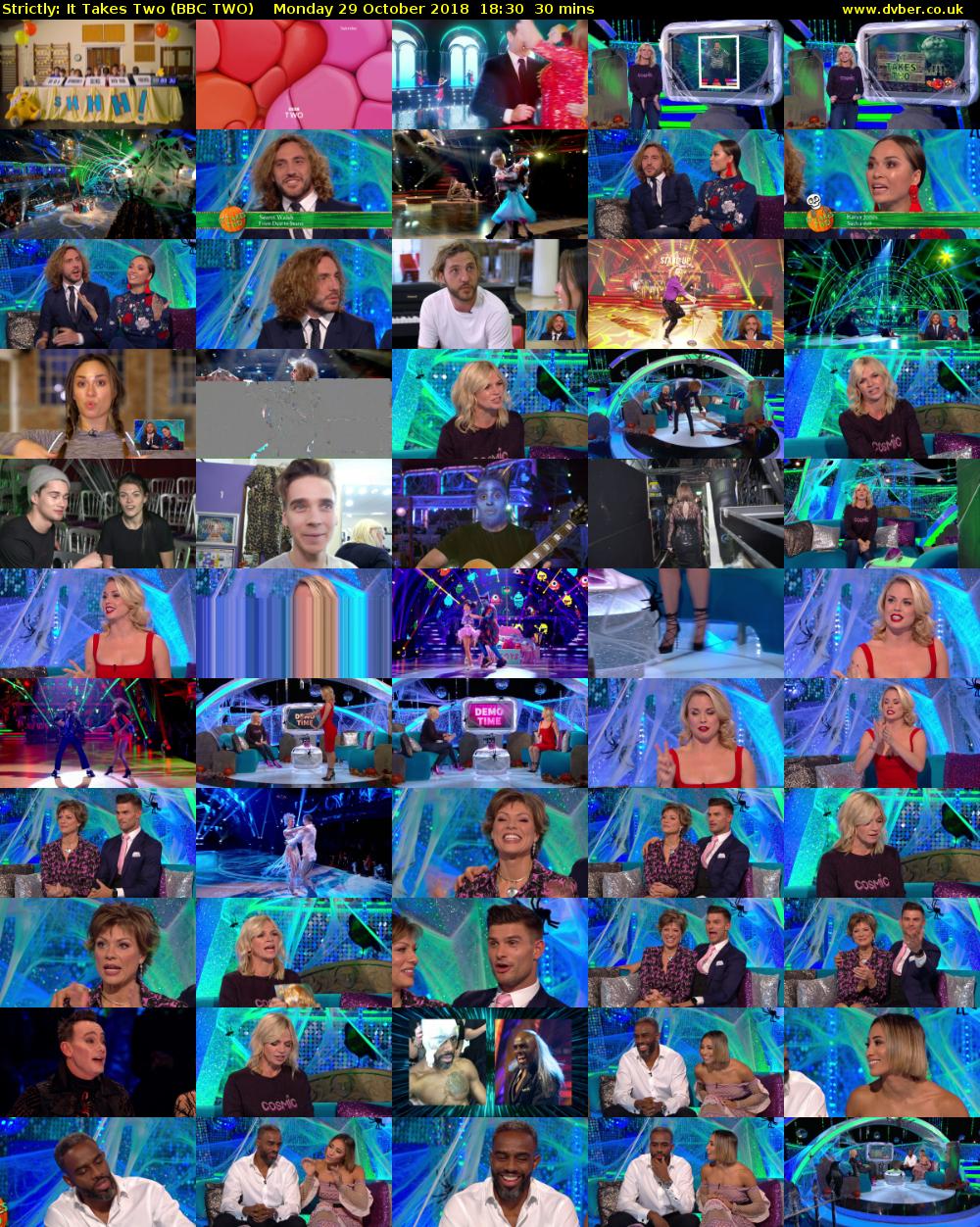 Strictly: It Takes Two (BBC TWO) Monday 29 October 2018 18:30 - 19:00
