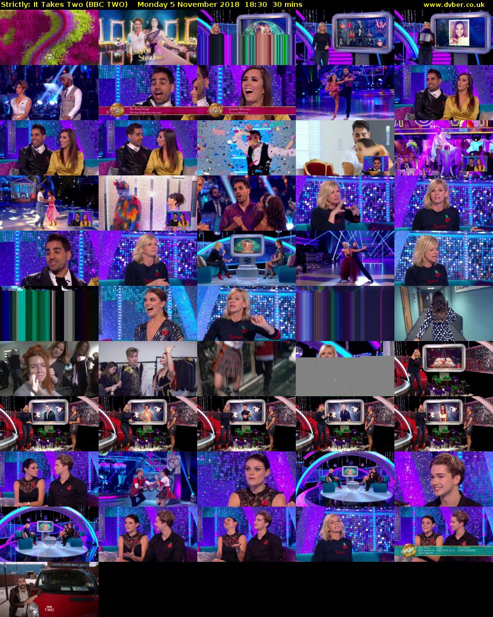 Strictly: It Takes Two (BBC TWO) Monday 5 November 2018 18:30 - 19:00