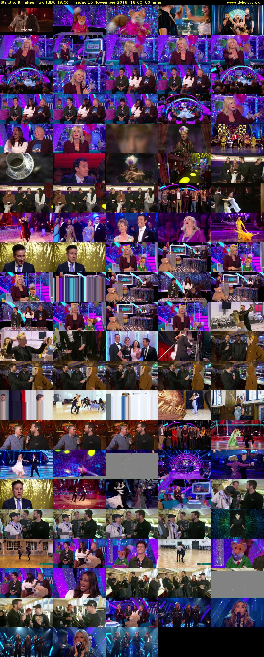 Strictly: It Takes Two (BBC TWO) Friday 16 November 2018 18:00 - 19:00