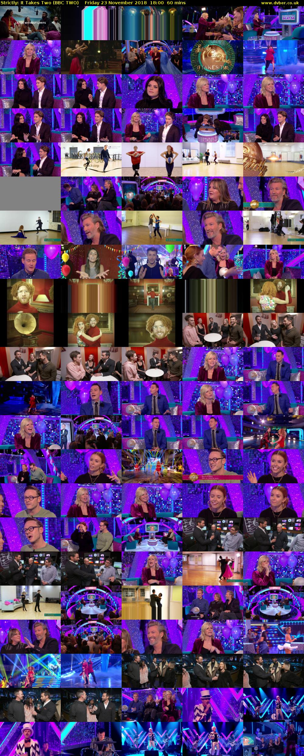 Strictly: It Takes Two (BBC TWO) Friday 23 November 2018 18:00 - 19:00