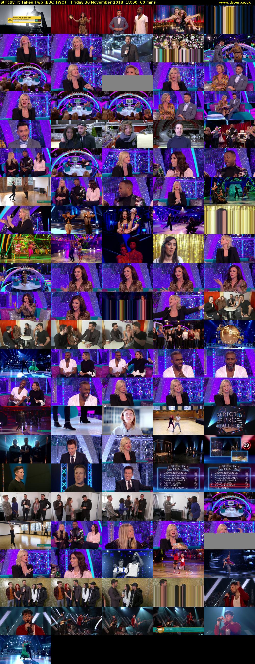 Strictly: It Takes Two (BBC TWO) Friday 30 November 2018 18:00 - 19:00