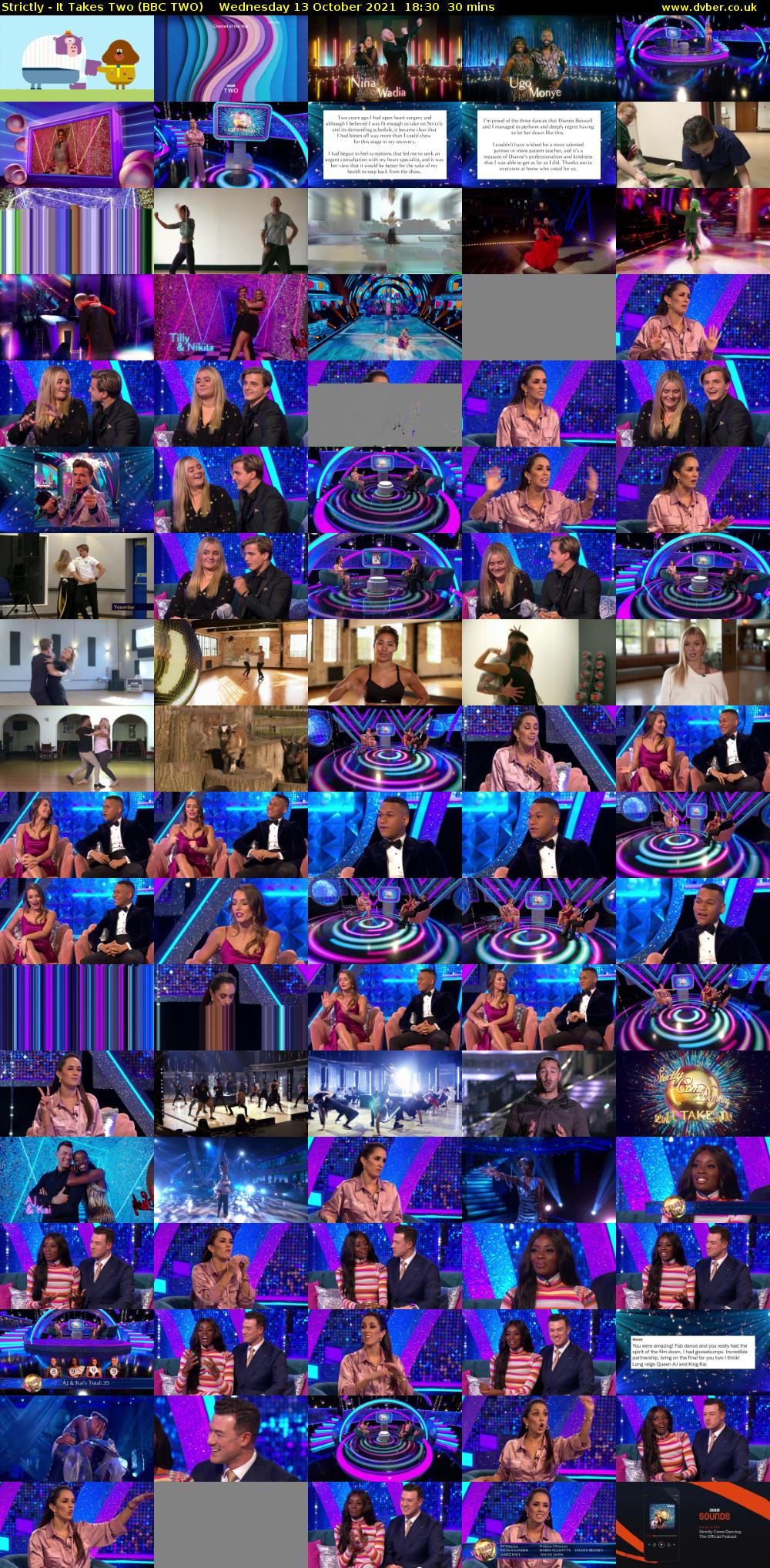Strictly - It Takes Two (BBC TWO) Wednesday 13 October 2021 18:30 - 19:00