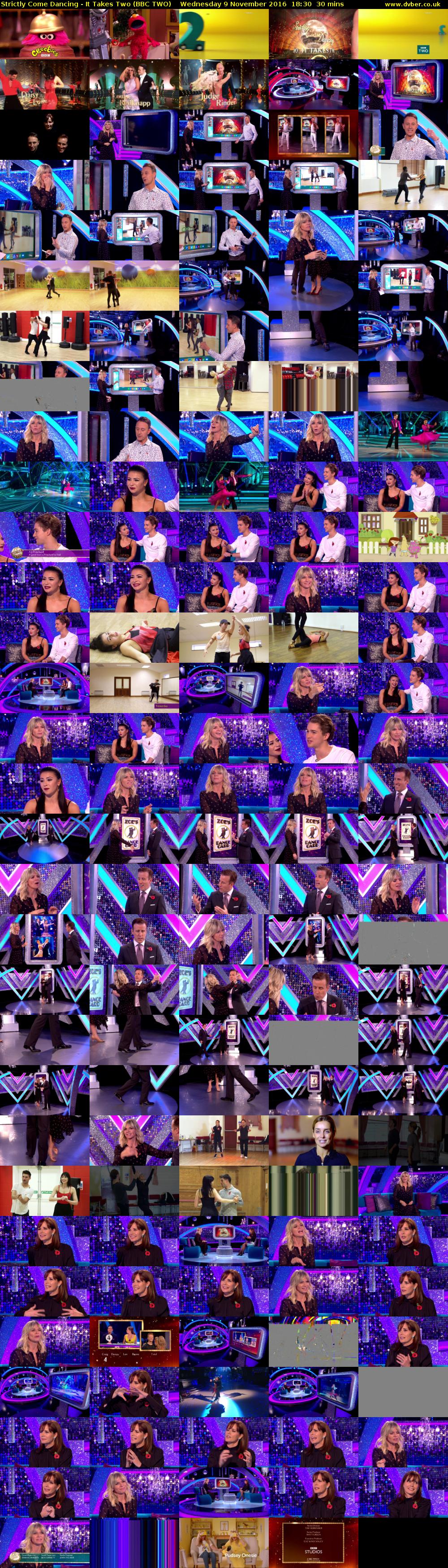 Strictly Come Dancing - It Takes Two (BBC TWO) Wednesday 9 November 2016 18:30 - 19:00