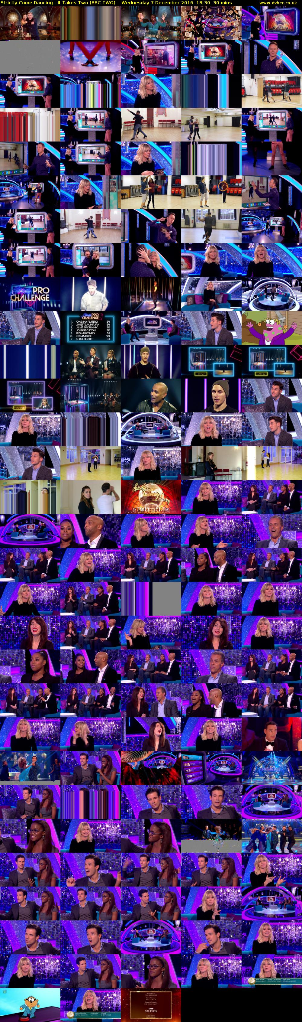 Strictly Come Dancing - It Takes Two (BBC TWO) Wednesday 7 December 2016 18:30 - 19:00