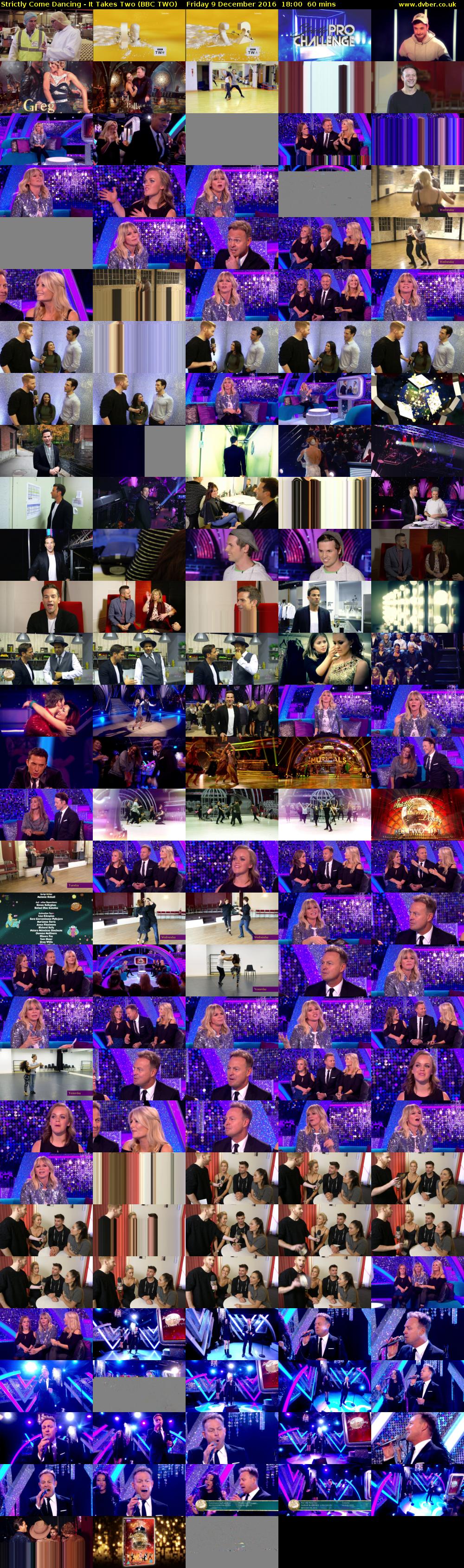 Strictly Come Dancing - It Takes Two (BBC TWO) Friday 9 December 2016 18:00 - 19:00