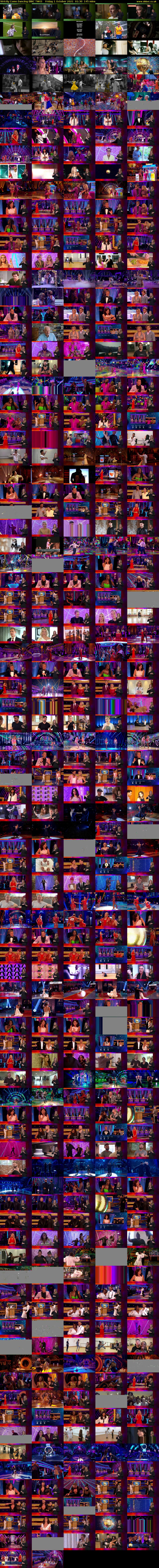 Strictly Come Dancing (BBC TWO) Friday 1 October 2021 01:30 - 03:55