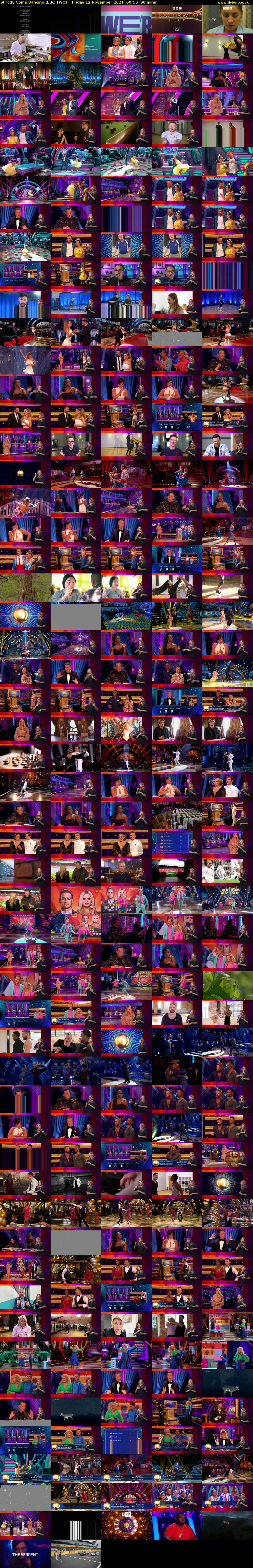 Strictly Come Dancing (BBC TWO) Friday 12 November 2021 00:50 - 02:20