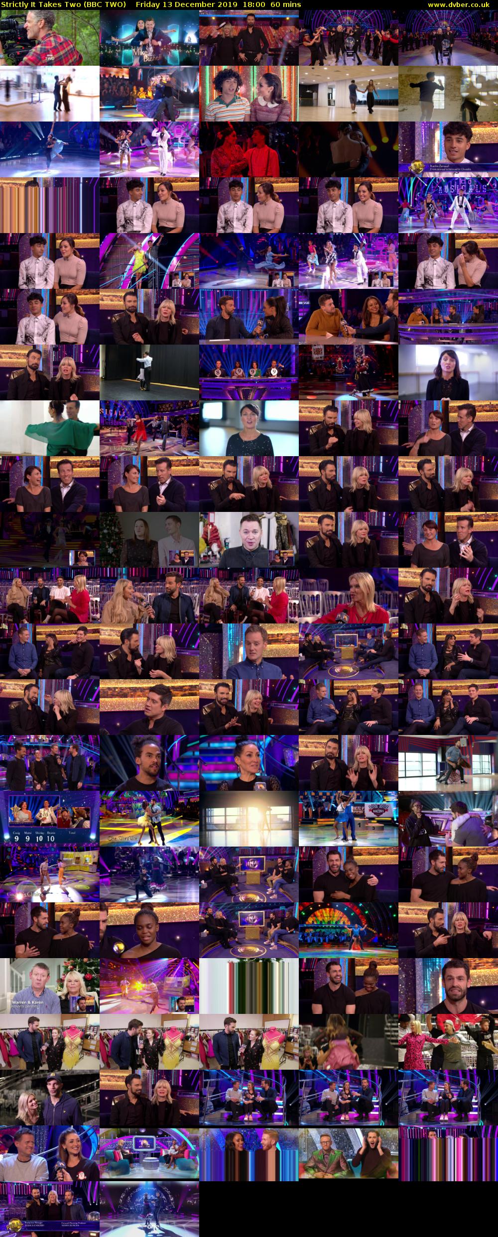 Strictly It Takes Two (BBC TWO) Friday 13 December 2019 18:00 - 19:00