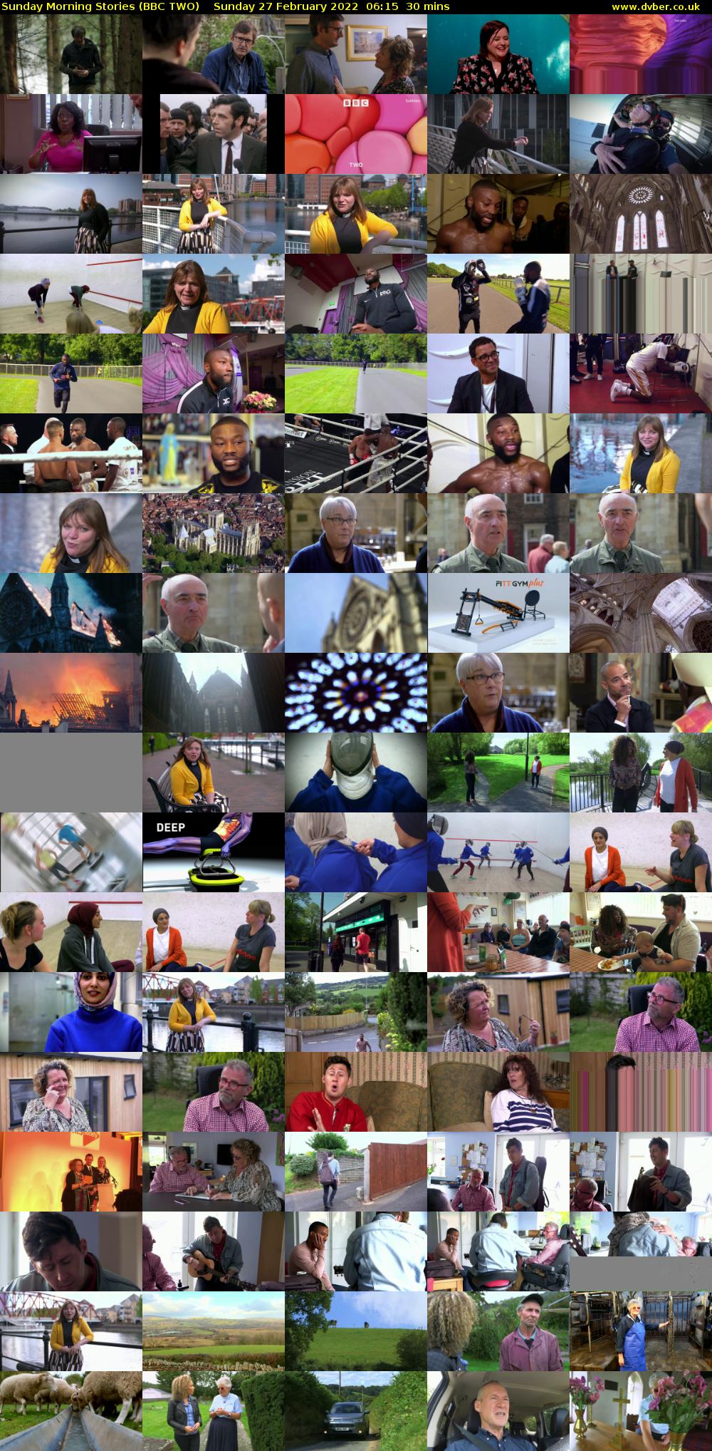 Sunday Morning Stories (BBC TWO) Sunday 27 February 2022 06:15 - 06:45