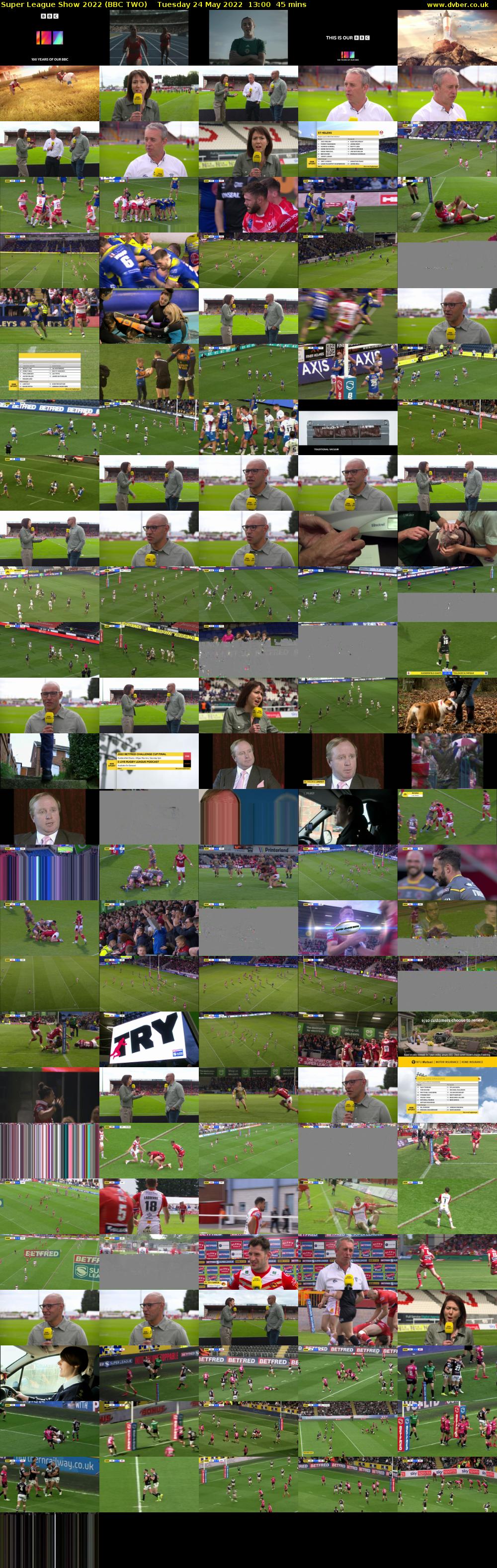 Super League Show 2022 (BBC TWO) Tuesday 24 May 2022 13:00 - 13:45