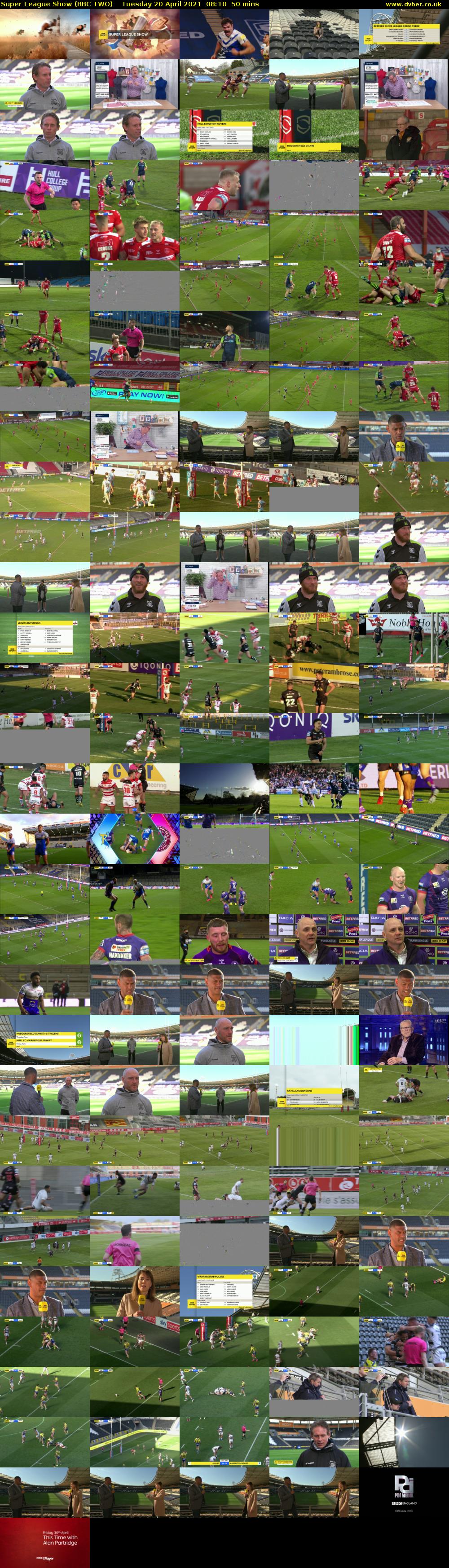 Super League Show (BBC TWO) Tuesday 20 April 2021 08:10 - 09:00
