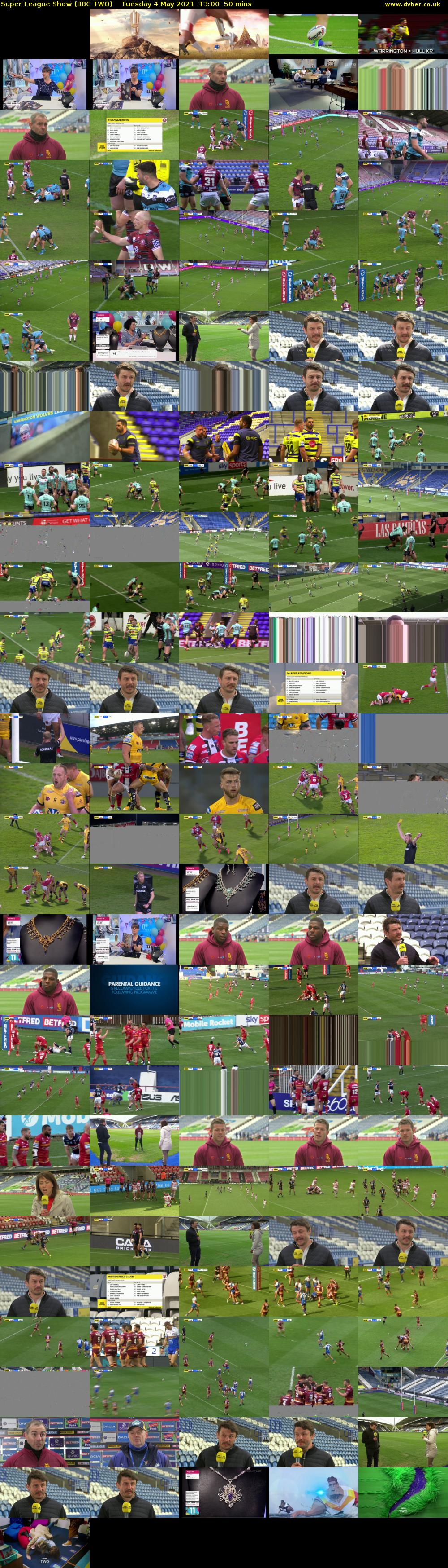 Super League Show (BBC TWO) Tuesday 4 May 2021 13:00 - 13:50