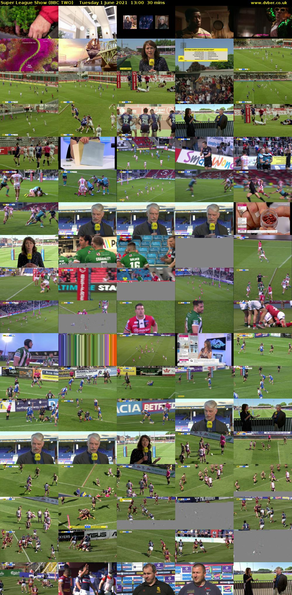Super League Show (BBC TWO) Tuesday 1 June 2021 13:00 - 13:30