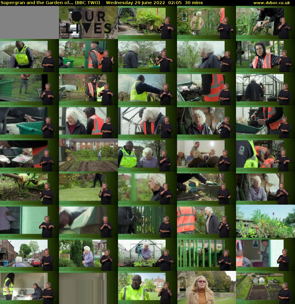 Supergran and the Garden of... (BBC TWO) Wednesday 29 June 2022 02:05 - 02:35