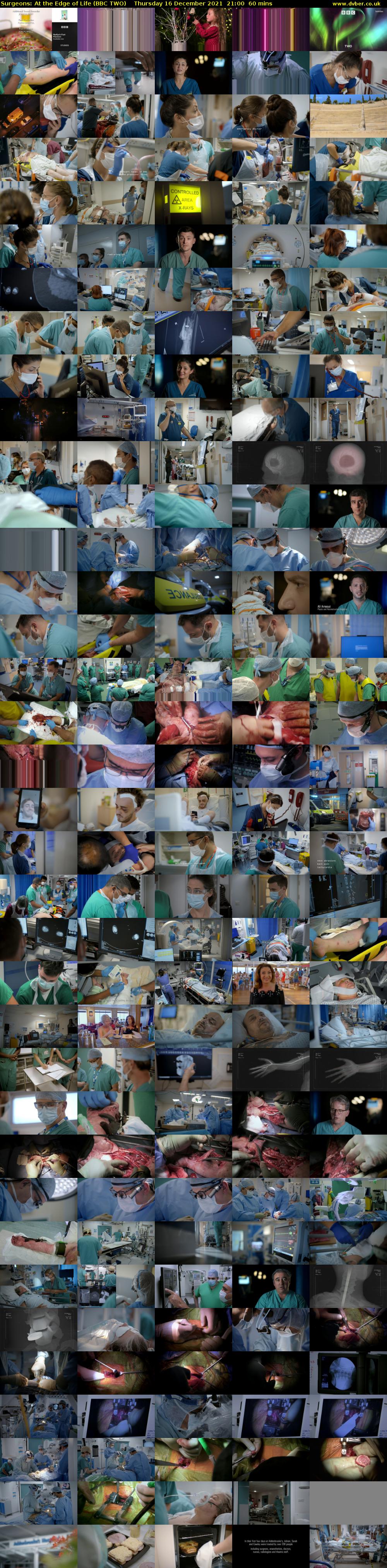 Surgeons: At the Edge of Life (BBC TWO) Thursday 16 December 2021 21:00 - 22:00